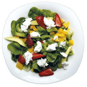 beweging Haarzelf Geheim Salanova salade met fruit en groenten - Suyd-Holland